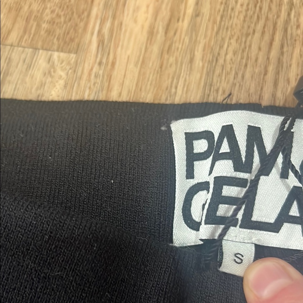Pam & Gela Black leather pant - Picture 4 of 7